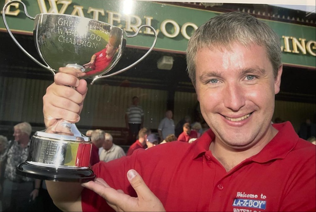 Gary Ellis: five times Waterloo champion. Photo: Gary Ellis.