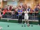 Australia’s Rob Briglia and Genevieve Delves found life hard against the favourites Alison Merrien and Stewart Anderson
