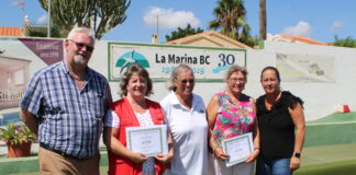 La Marina Bowls club making a difference