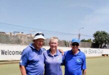 Dave and Barbara Louis & Dave Webb, our 3 enthusiastic competitors! off down to Indalo BC for the Nationals next week.