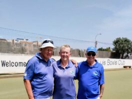 Dave and Barbara Louis & Dave Webb, our 3 enthusiastic competitors! off down to Indalo BC for the Nationals next week.