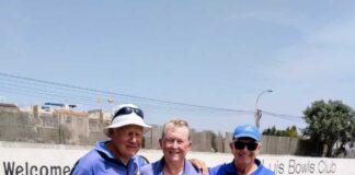 Dave and Barbara Louis & Dave Webb, our 3 enthusiastic competitors! off down to Indalo BC for the Nationals next week.