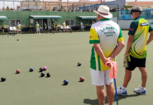 In the Spitfire Division, Greenlands Gladiators travelled to La Marina for an away match played in hot and humid conditions.