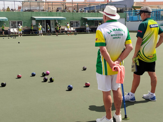 1000006933 In the Spitfire Division, Greenlands Gladiators travelled to La Marina for an away match played in hot and humid conditions.